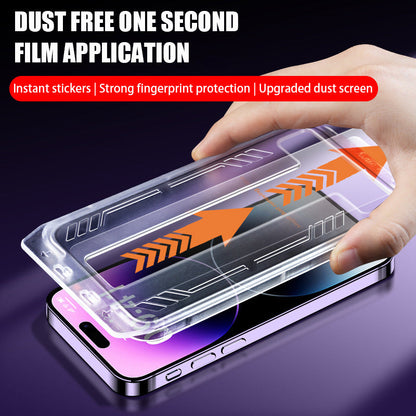 🚀Last Day Special Offer🚀Suitable For IPhone 15 Series Dust-free Mobile Phone Screen Tempered Film