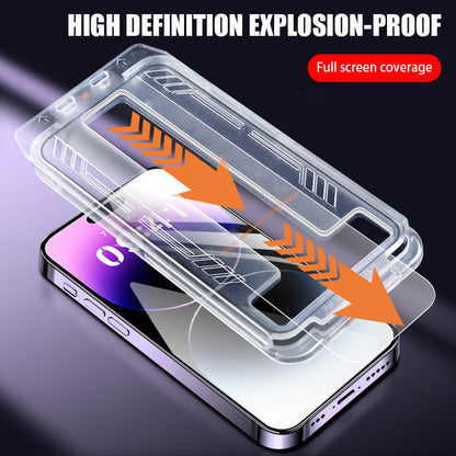 🚀Last Day Special Offer🚀Suitable For IPhone 15 Series Dust-free Mobile Phone Screen Tempered Film