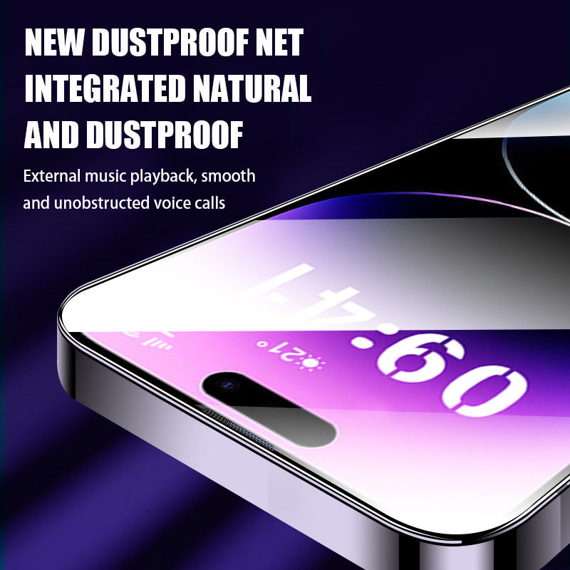 🚀Last Day Special Offer🚀Suitable For IPhone 15 Series Dust-free Mobile Phone Screen Tempered Film