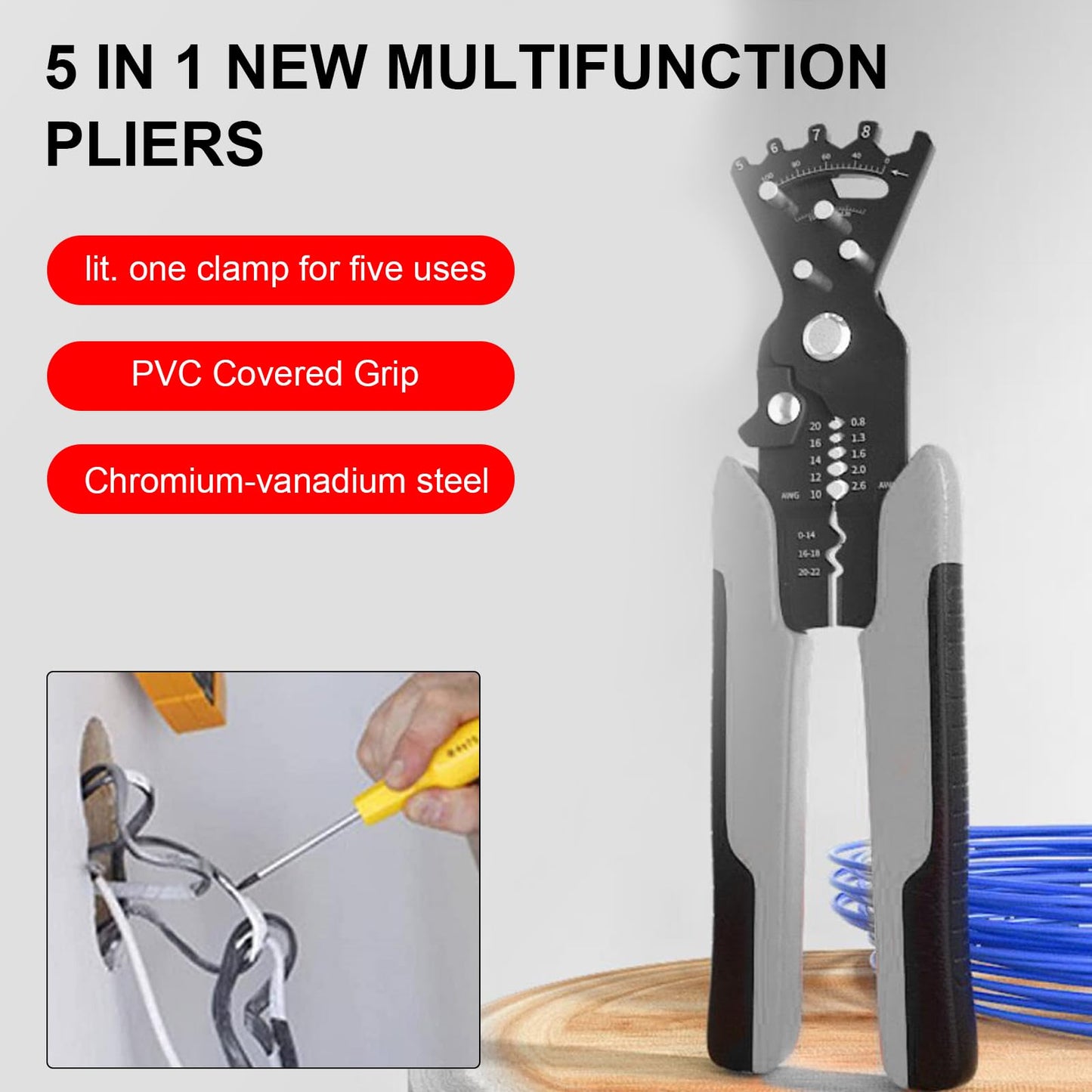 🚀Last Day Special Offer🔥Multi-Function Wire Strippers