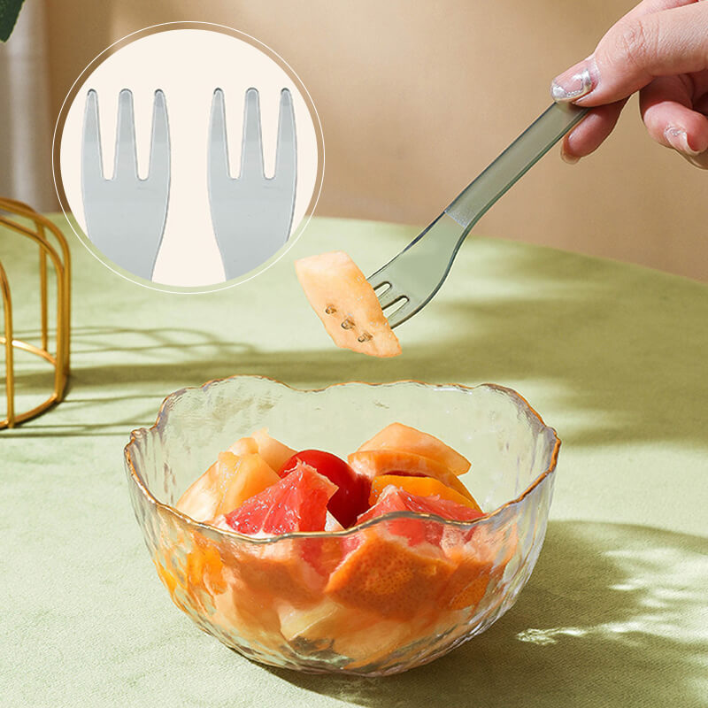 2-in-1 Fruit Fork Detachable Clip