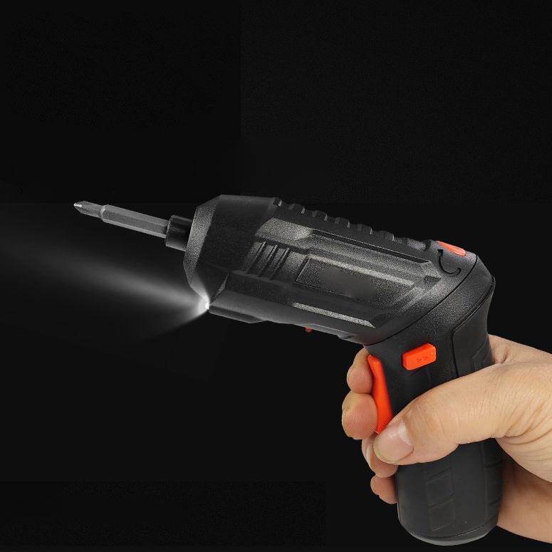 USB rechargeable, battery-powered and rotatable screwdriver set