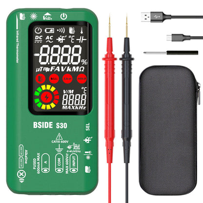 (New Upgrade) Smart Digital Multimeter with Infrared Temperature Measurement