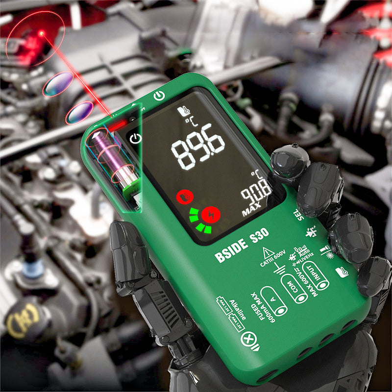 (New Upgrade) Smart Digital Multimeter with Infrared Temperature Measurement