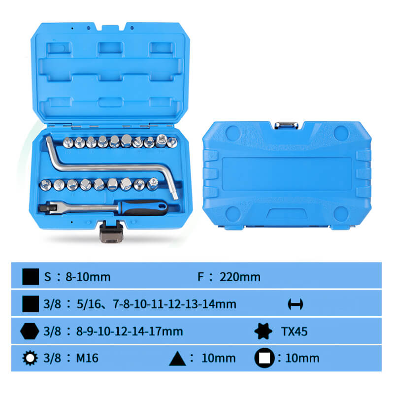 Special Wrench Ratchet Sets Bit Sockets for Automotive Repair