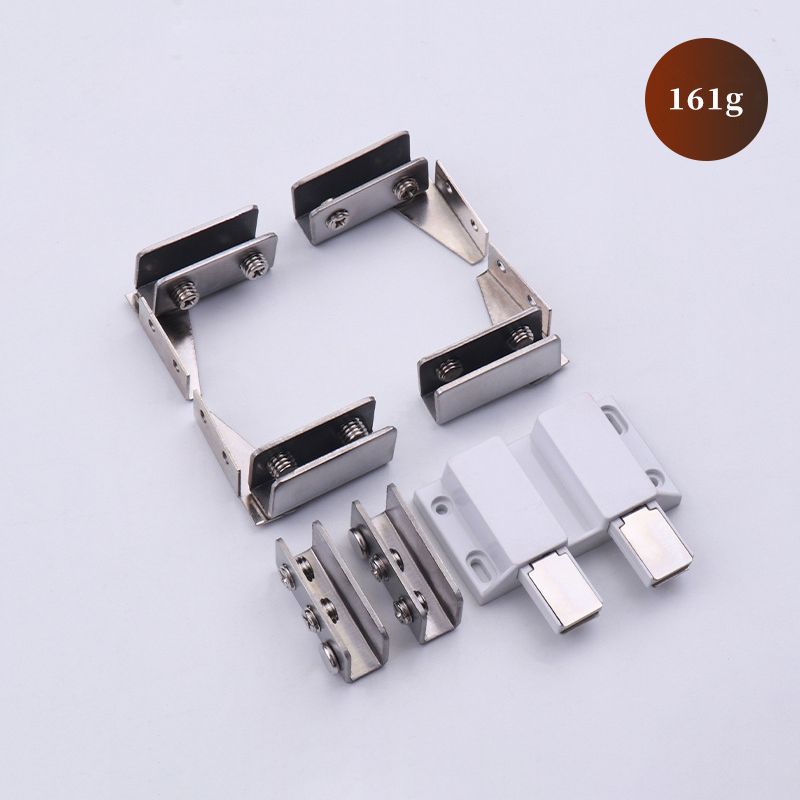 Punching-free Glass Door Hinges