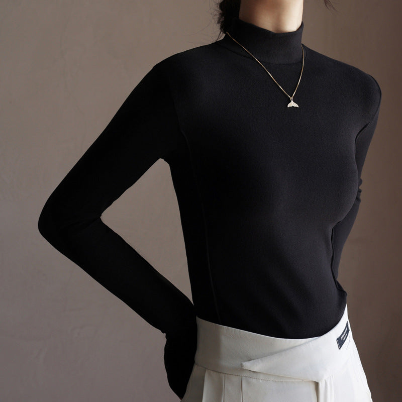 Half Turtleneck Long Sleeve Base Layer Shirts