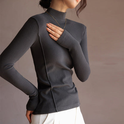 Half Turtleneck Long Sleeve Base Layer Shirts