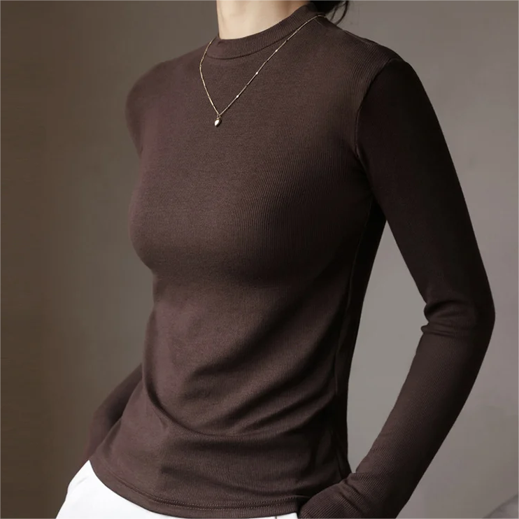 Half Turtleneck Long Sleeve Base Layer Shirts