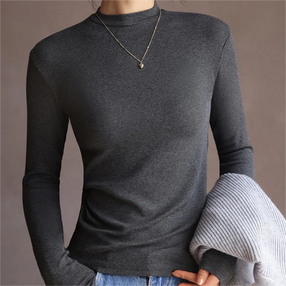 Half Turtleneck Long Sleeve Base Layer Shirts