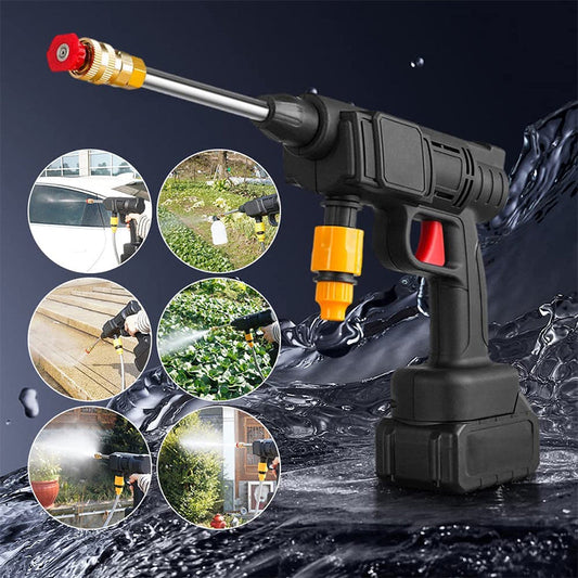 🔥50% OFF & Free Shipping🔥Cordless Water Jet Portable Car Wash High Pressure Water Jet Gun Machine