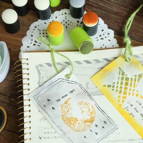 DIY sponge finger painting kit