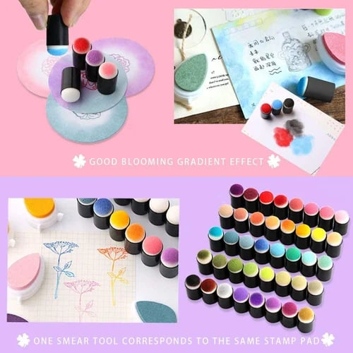 DIY sponge finger painting kit