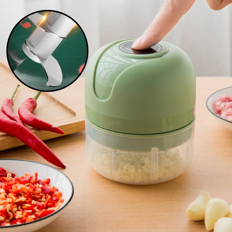 (🎁2024 New Year Hot Sale🎁 49% OFF)-USB Rechargebale Electric Garlic Grinder