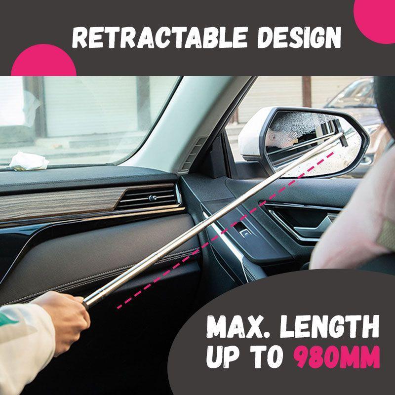 Retractable Rear-view Mirror Wiper