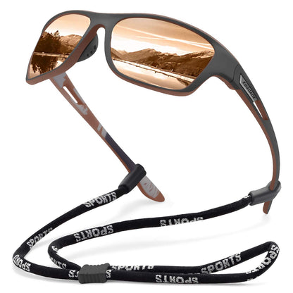 (🎁2024 New Year Hot Sale🎁) 2023 Men's Outdoor Sports Sunglasses with Anti-glare Polarized Lens