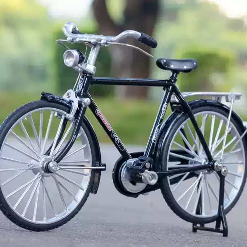 51 PCS DIY Retro Bicycle Model Ornament For Kids