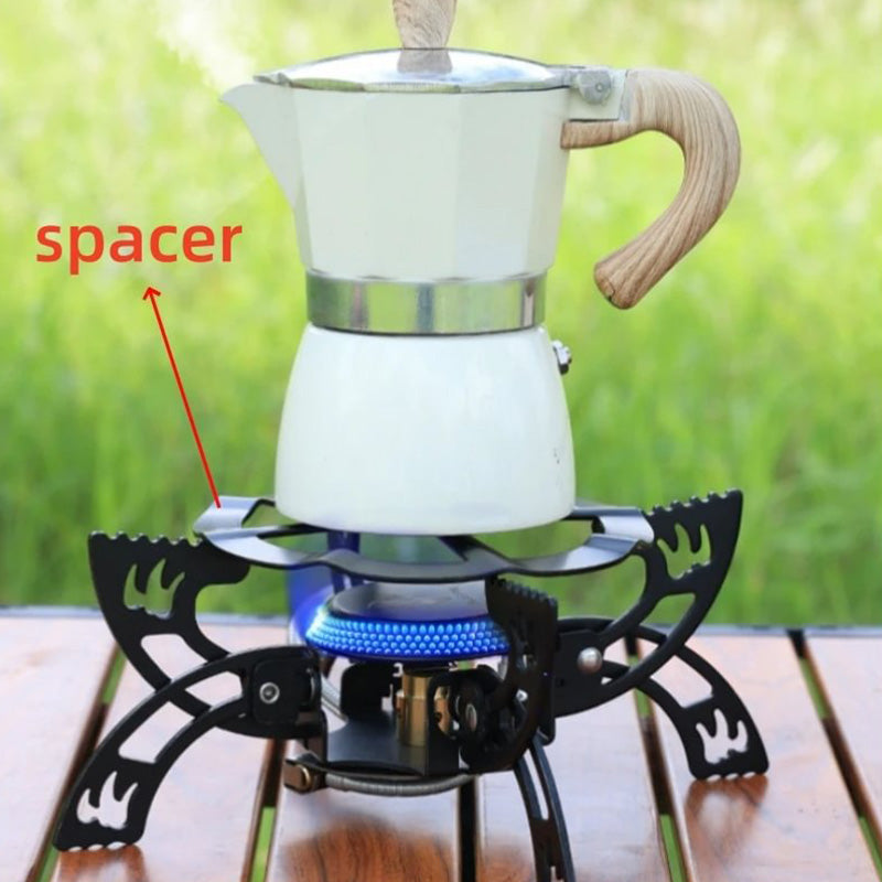 Camping Portable Folding Mini Windproof Outdoor Split Small Gas Stove Cassette Fierce Stove