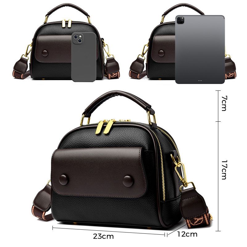 Lady’s Fashionable Small Square Bag with Large Capacity