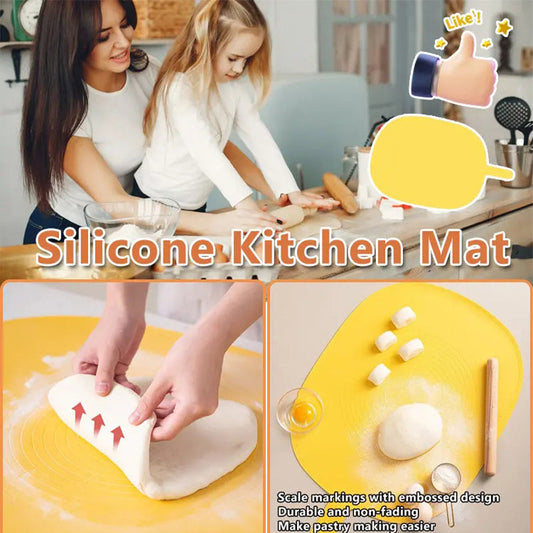 Kitchen No-stick Silicon Backing Mat