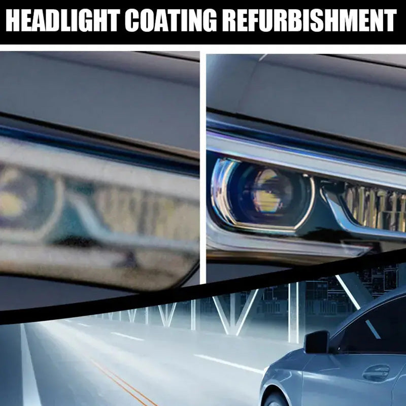 Car Headlight Restoration Repair Coating Kit