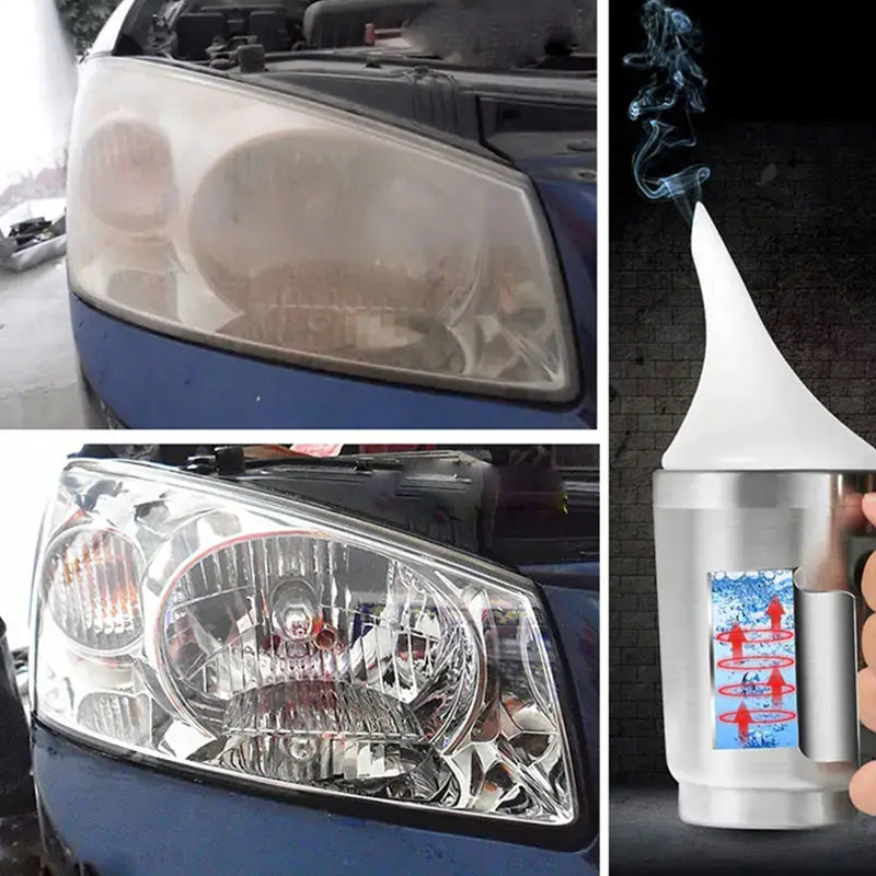 Car Headlight Restoration Repair Coating Kit